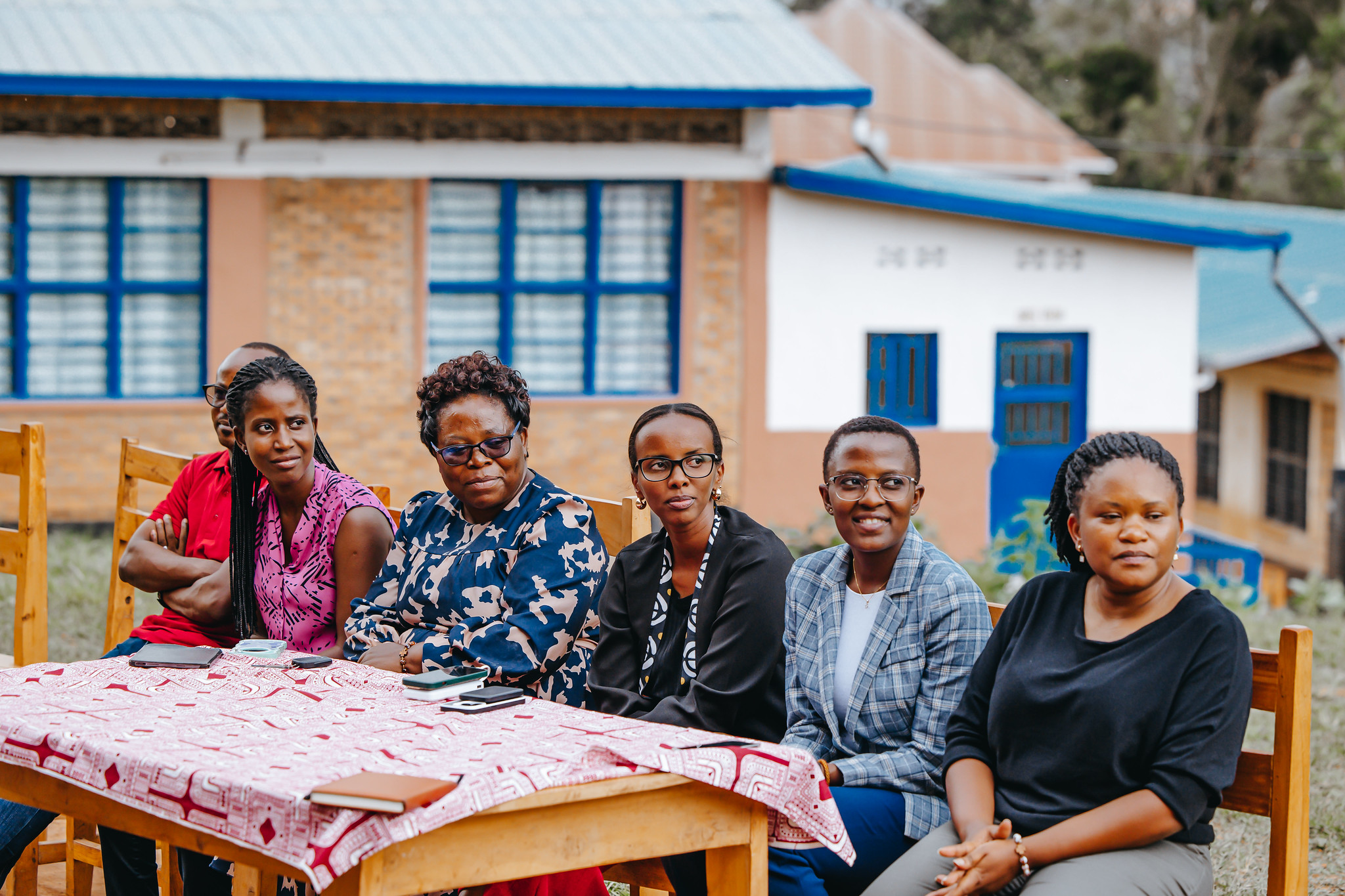 Partners seated together at an Imbuto Hubs gathering